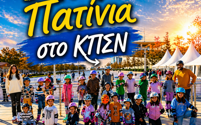 Βόλτα με Πατίνια στο ΚΠΣΝ την Πρωτομαγιά
